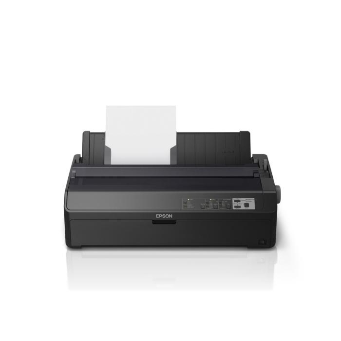 Epson FX 2190II - Impresora - B/N - matriz de puntos - Rollo (21,6 cm), 406,4 mm (anchura), 420 x 364 mm - 240 x 144 ppp - 9 espiga - hasta 738 caracteres/segundo - paralelo, USB 2.0
