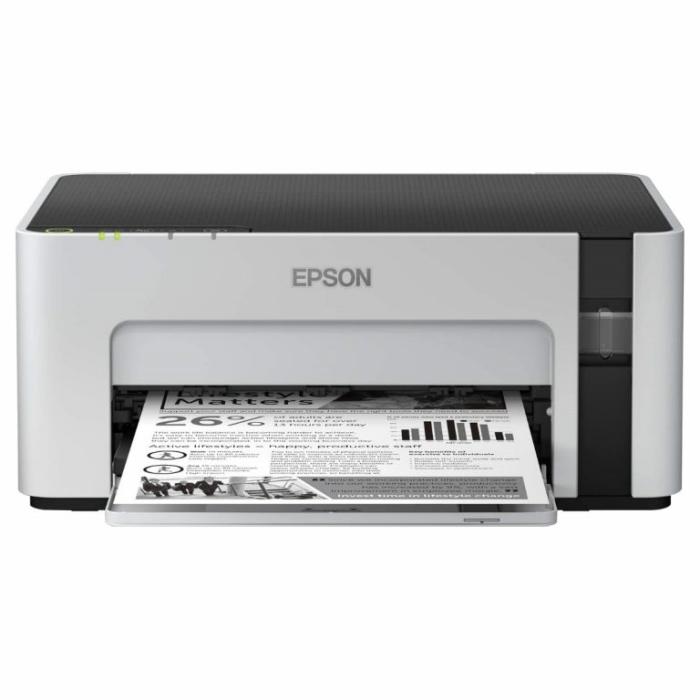 Epson - EcoTank M1120 - Impresora Monocromatica - Imp 32ppm Duplex hasta A4 oficio - Bandeja 150 hojas - USB, WiFi, WiFi Direct - Ciclo maximo 20,000pag - 2 años con registro