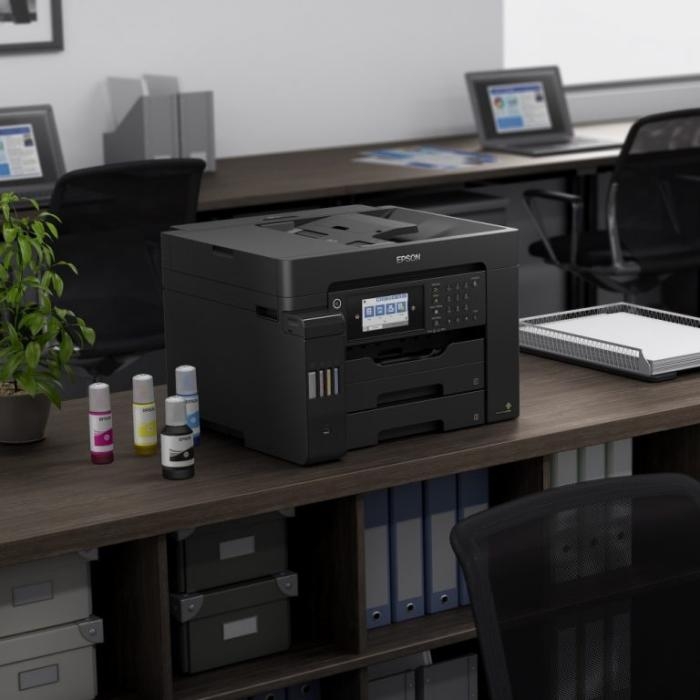 Epson - Wide format - Wi-Fi / Ethernet 10 Base-T/100 Base-TX/1000 Base-T / USB - Duplexador automático