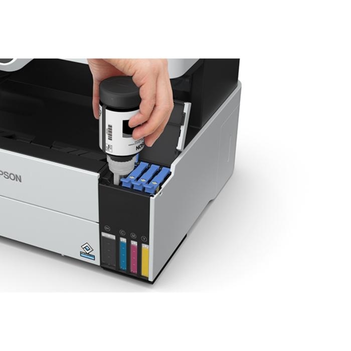 Epson EcoTank L6490 - Impresora multifunción - color - chorro de tinta - rellenable - 216 x 300 mm (original) - A4/Legal (material) - hasta 12 ppm (copiando) - hasta 17 ppm (impresión) - 250 hojas - 33.6 Kbps - LAN, USB 3.0, Wi-Fi(ac)
