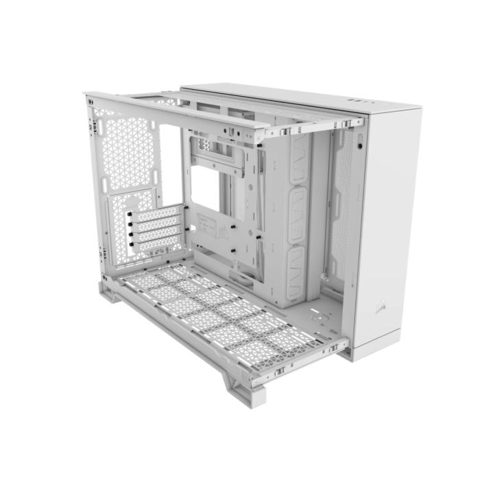 CORSAIR CASE 2500X TEMPERED WHITE
