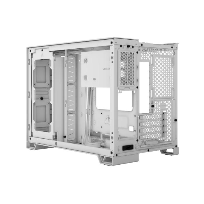 CORSAIR CASE 2500X TEMPERED WHITE