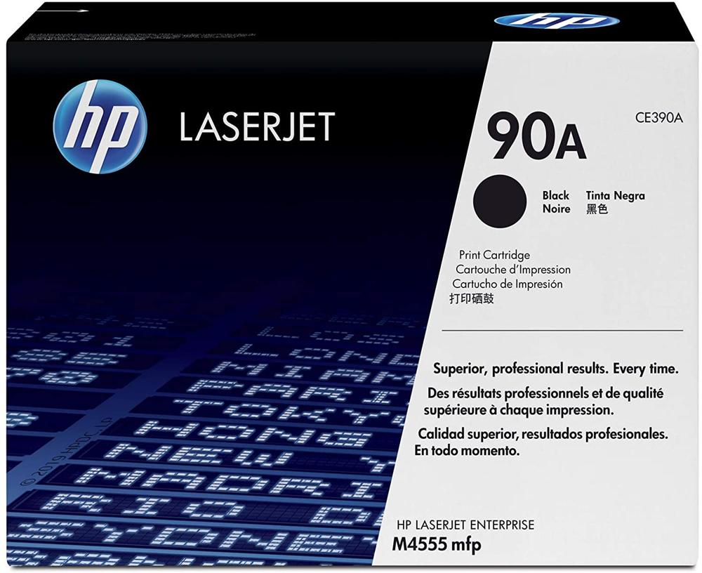 HP 90A - Negro - original - LaserJet - cartucho de tóner (CE390A) - para LaserJet Enterprise 600 M602dn, 600 M602m, 600 M602n, 600 M602x, M4555 MFP, M603xh