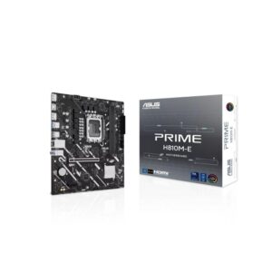 ASUS - PRIME H810M-E - Motherboard - Micro ATX - LGA 1851 - Intel H810 - para Core i9 / para Core i7 / para Core i5 / para Core i3 / para Celeron / para Pentium - Intel HD Graphics
