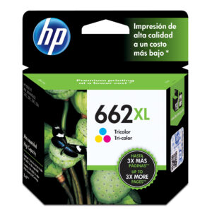 HP 662XL - Alto rendimiento - color (cian, magenta, amarillo) - original - Ink Advantage - cartucho de tinta - para Deskjet 1516, Ink Advantage 15XX, Ink Advantage 35XX, Ink Advantage 4645