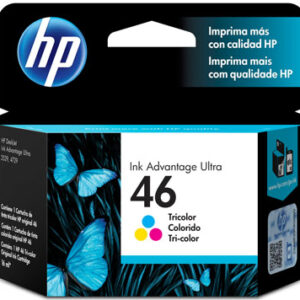 HP 46 - Color (cian con base de tinte, magenta con base de tinte, amarillo con base de tinte) - original - Ink Advantage - cartucho de tinta - para Deskjet Ink Advantage Ultra 2529, Ink Advantage Ultra 4729