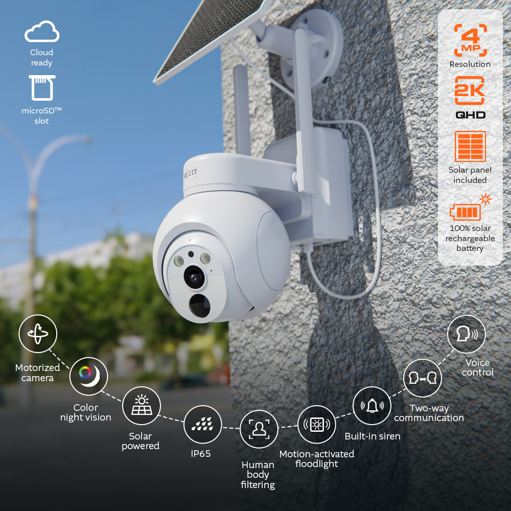 Nexxt Solutions Home - 4G AND SOLAR CAM