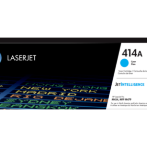 HP 414A - Cián - original - LaserJet - cartucho de tóner (W2021A) - para Color LaserJet Enterprise M455, MFP M480; Color LaserJet Pro M454, M479, MFP M479