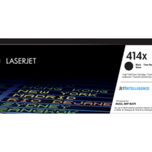 HP 414X - Alto rendimiento - negro - original - LaserJet - cartucho de tóner (W2020X) - para Color LaserJet Enterprise M455, MFP M480; Color LaserJet Pro M454, M479, MFP M479