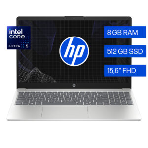 Laptop HP AI 15-fd2350la, Intel Core Ultra 5, 8 GB RAM, 512 GB SSD, 15.6" FHD, Windows 11 Home