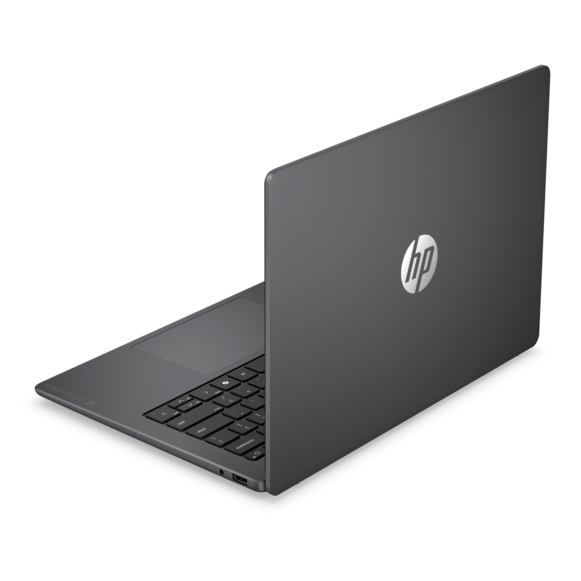 HP OmniBook 14-hy0030la - Notebook - 14" - 1920 x 1200 - AMD Ryzen 3 30 / 4.1 GHz - 8 GB - LPDDR5 SDRAM - 512 GB SSD - AMD Radeon 610M - Windows 11 Home - Silver - Spanish - 1-year warranty