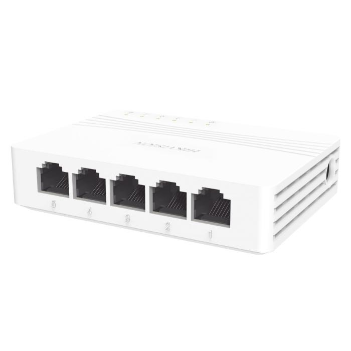 Hikvision - Switch - 5 - Fast Ethernet Plastic Switch