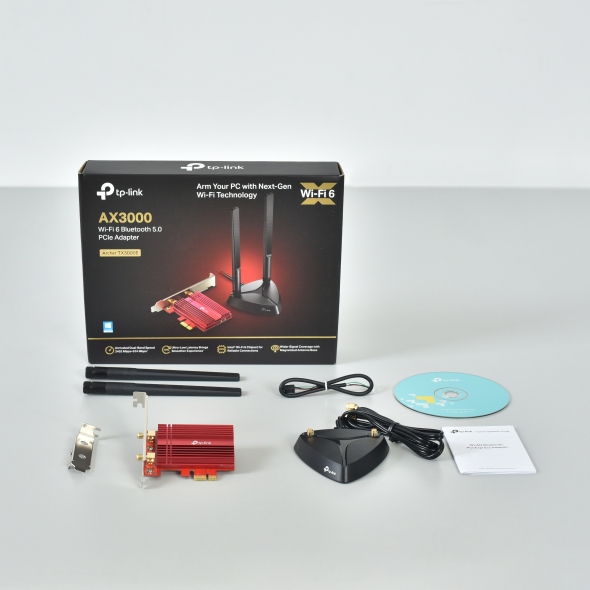 TP-LINK WIFI 6 BT PCI-E ADAPTER AX3000