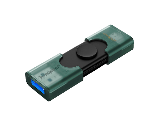 Kingston 256GB USB-A + USB-C 3.2 Gen 1 DataTraveler DuoG2