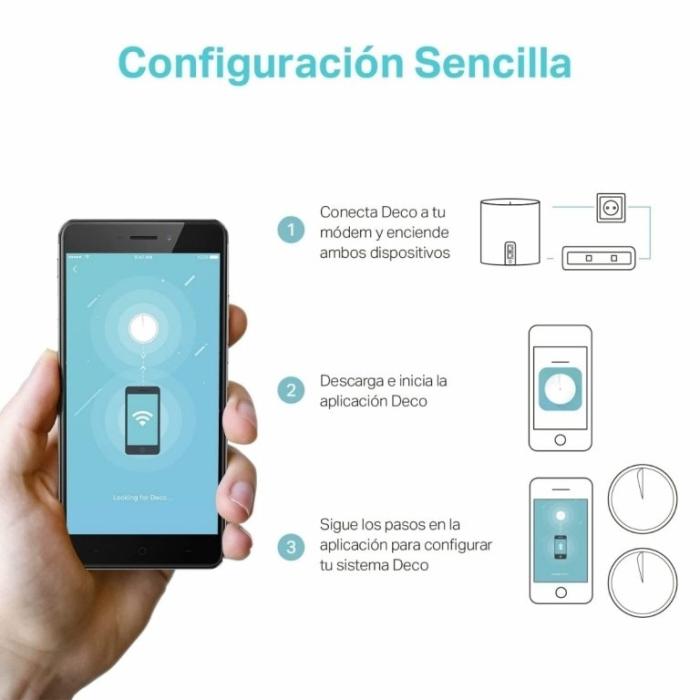 DECO TP-LINK AX1800 MESH WI FI 6 3PACK
