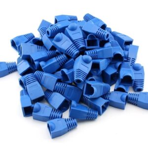 Nexxt - Tapones protectores para cables de red - Paquete de 100 unidades - azul