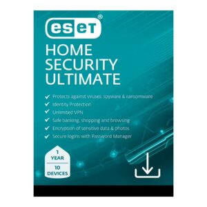 Eset Home Security Ultimate - 1 year - Download - 10 devices