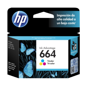 Cartucho de tinta HP 664 Tricolor Original (F6V28AL)