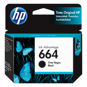 Cartucho de tinta HP 664 negra Original (F6V29AL)