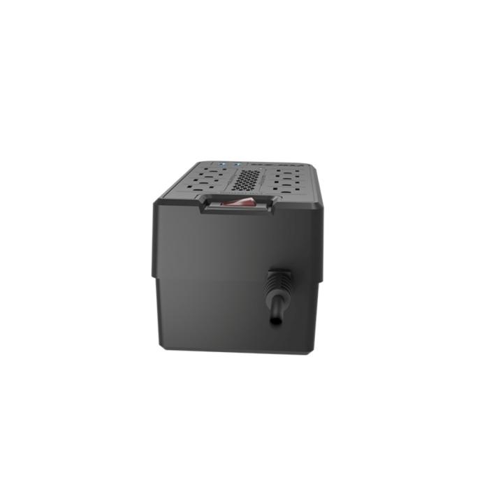 Regulador automático de voltaje 1200VA/600W, 8 slds, 2 USB-120V - 1 año de garanta - FVR-1221USB