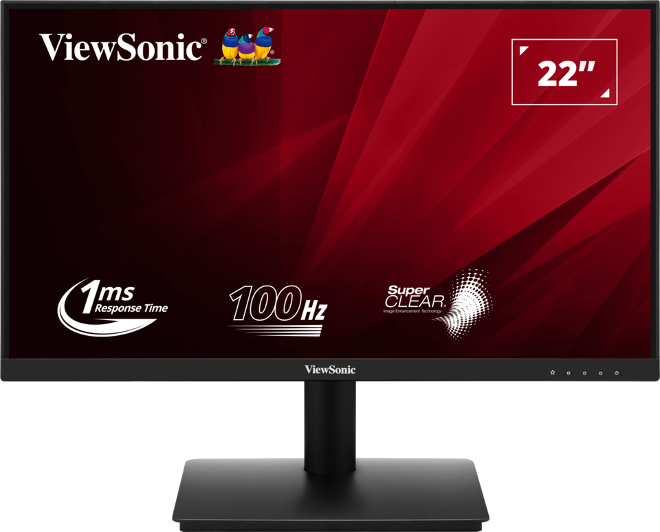 Monitor ViewSonic VA220-H, 22" 1920 x 1080, HDMI y VGA, 1 año de garantía - VA220-H