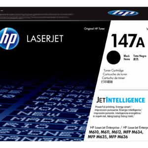 HP 147A - Negro - original - LaserJet - cartucho de tóner (W1470A) - para LaserJet Enterprise MFP M634; LaserJet Enterprise Flow MFP M634, MFP M635, MFP M636