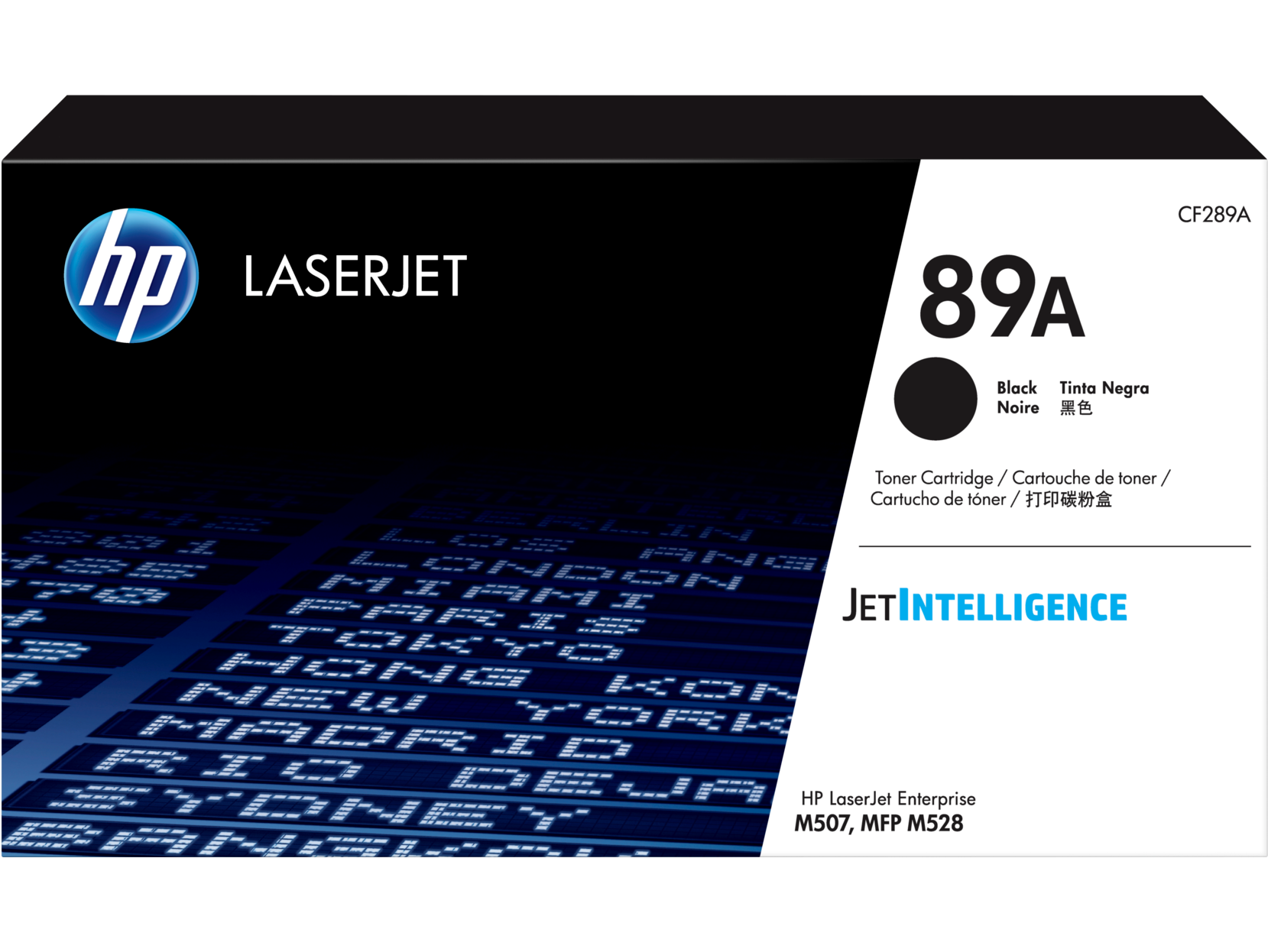 HP 89A - Negro - original - LaserJet - cartucho de tóner (CF289A) - para LaserJet Enterprise M507, MFP M528; LaserJet Enterprise Flow MFP M528