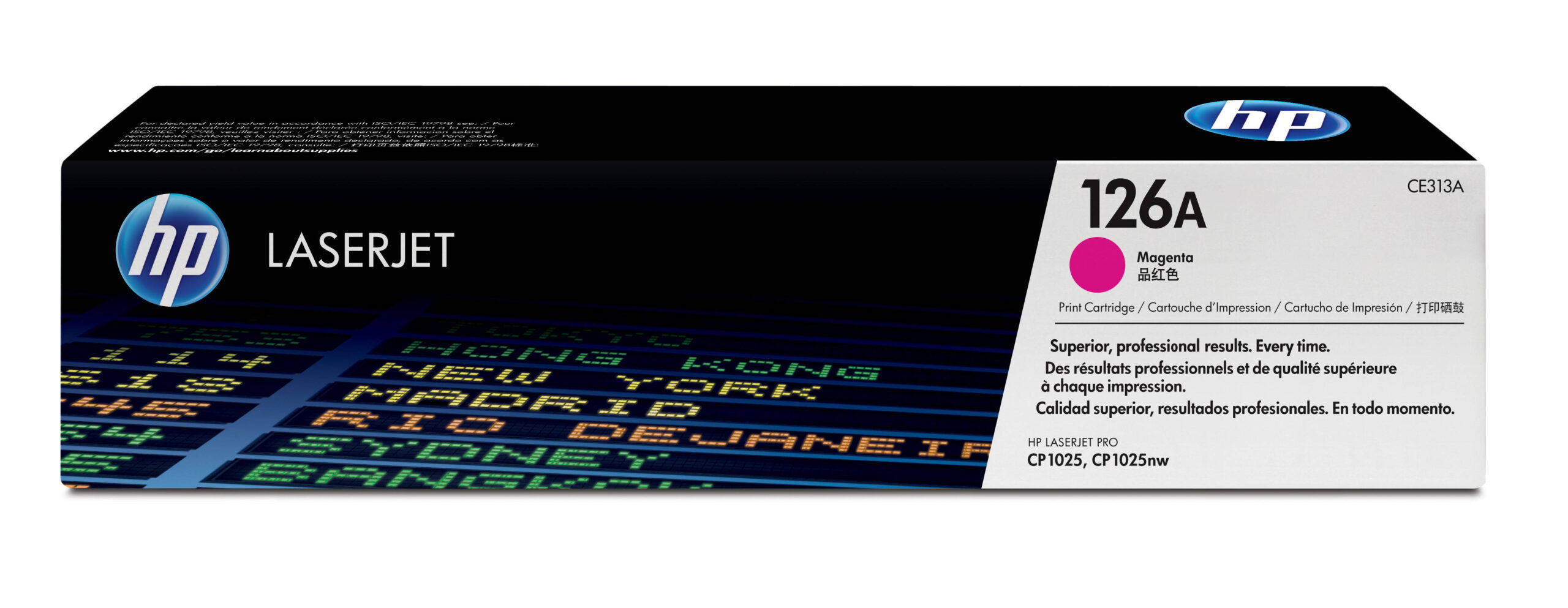 HP 126A - Magenta - original - LaserJet - cartucho de tóner (CE313A) - para Color LaserJet Pro CP1025; LaserJet Pro MFP M175; TopShot LaserJet Pro M275