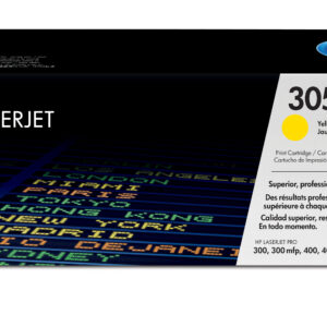 HP 305A - Amarillo - original - LaserJet - cartucho de tóner (CE412A) - para LaserJet Pro 300 M351, 400 M451, MFP M375, MFP M475