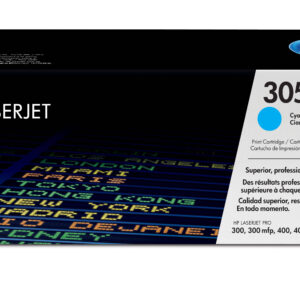 HP 305A - Cián - original - LaserJet - cartucho de tóner (CE411A) - para LaserJet Pro 300 M351, 400 M451, MFP M375, MFP M475