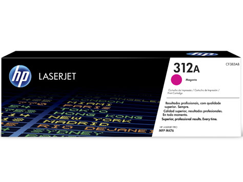HP 312A - Magenta - original - LaserJet - cartucho de tóner (CF383A) - para Color LaserJet Pro MFP M476dn, MFP M476dw, MFP M476nw
