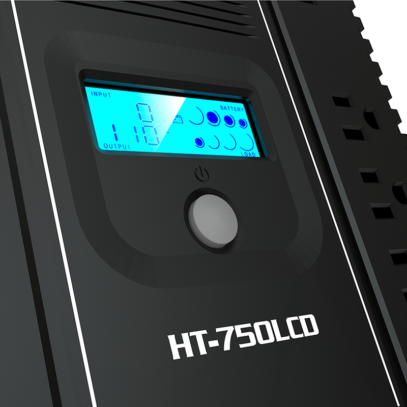 Forza - UPS - Línea interactiva - 450 vatios - 750 VA - AC 110/120 V - 12 NEMA 2 USB