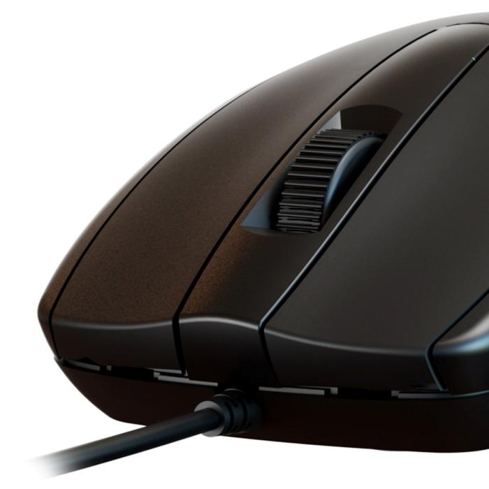 Xtech - XTM-206 - Mouse - USB - Wired - Black - Ambidextrous 3Button 1200 dpi