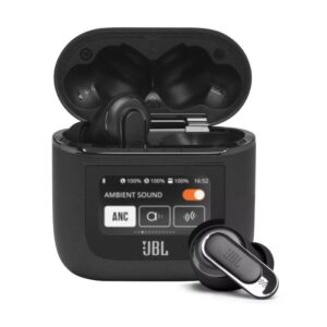 JBL Tour Pro 2 - Auriculares inalámbricos con micro - en oreja - Bluetooth - cancelación de sonido activo - negro