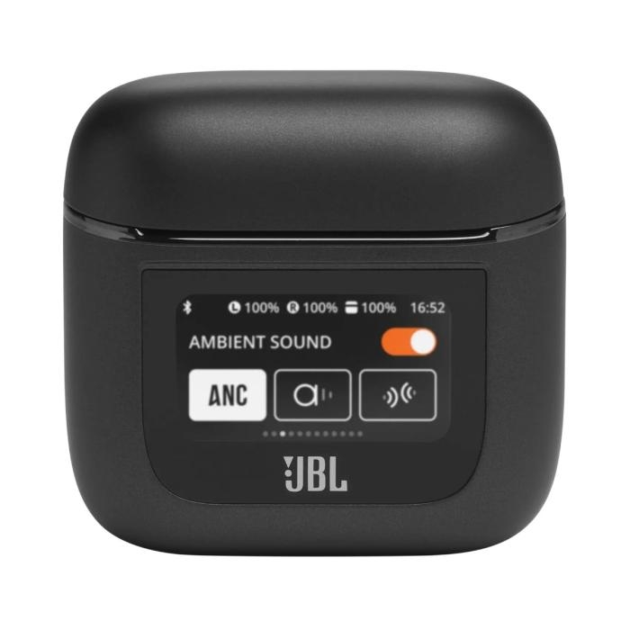 JBL Tour Pro 2 - Auriculares inalámbricos con micro - en oreja - Bluetooth - cancelación de sonido activo - negro
