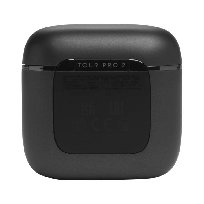 JBL Tour Pro 2 - Auriculares inalámbricos con micro - en oreja - Bluetooth - cancelación de sonido activo - negro