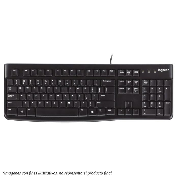 Teclado Logitech K120 USB/Español - 920-004422
