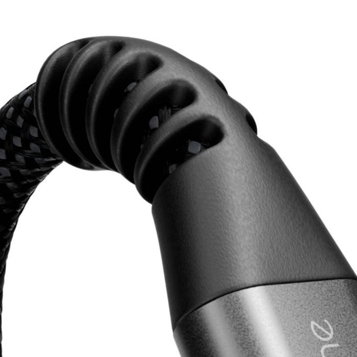 Klip Xtreme - USB cable - 24 pin USB-C - 1.8 m - Black - 60W Braided Fast charging