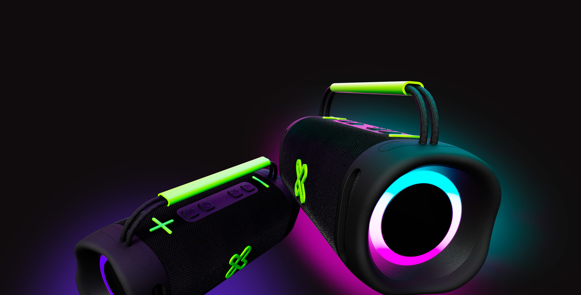 Klip Xtreme - Boombox speaker - Black - KBB-250