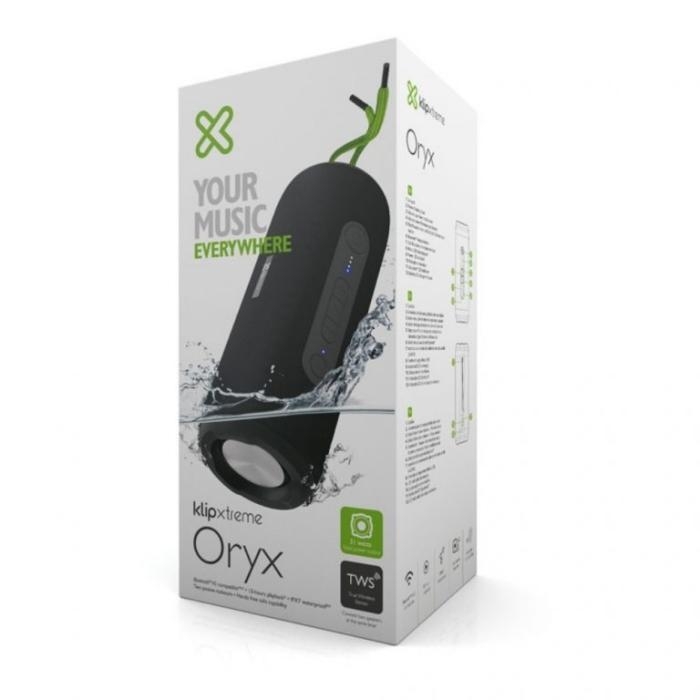 Klip Xtreme KBS-600 - Altavoz - Negro - 31W - IPX7 - TWS