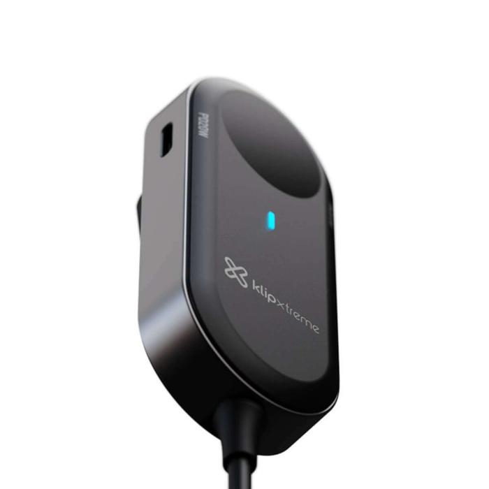 Klip Xtreme KCC-100 - Car power adapter - 100 Watt - 4x 24pin USB-C / 2x 9pin USB-A - Cellular phone / Tablet - Car - Para Smartphones, tablets, small devices