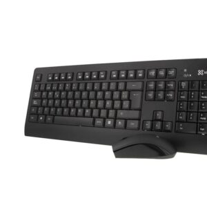 Klip Xtreme KCK-265S - Juego de teclado y ratón - inalámbrico - 2.4 GHz - impermeable