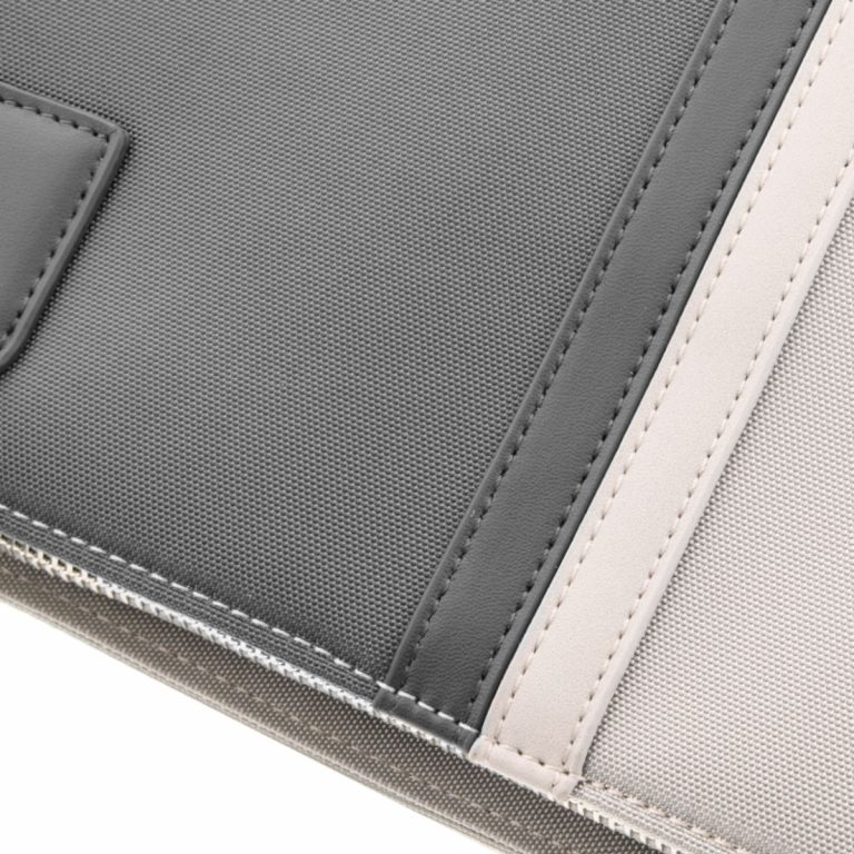 Klip Xtreme - Notebook carrying case and handbag - 15.6" - 1200D polyester - Gray/White - Ladies Bag