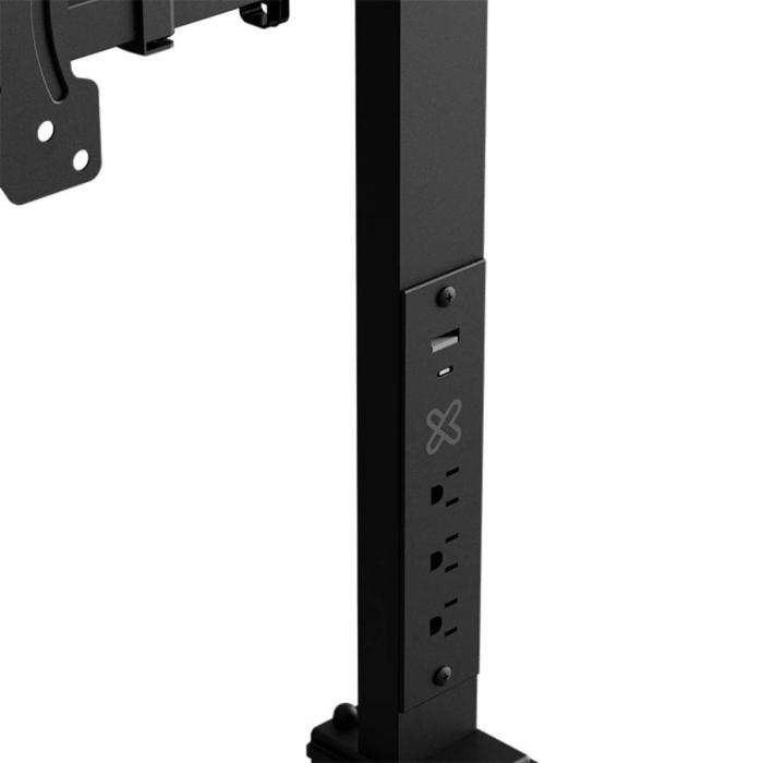 Klip Xtreme - Desktop to monitor mounting kit - Dual - Spring - 13-32in