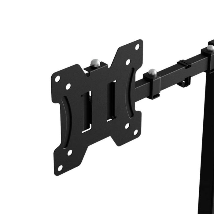 Klip Xtreme - Desktop to monitor mounting kit - Dual - Spring - 13-32in