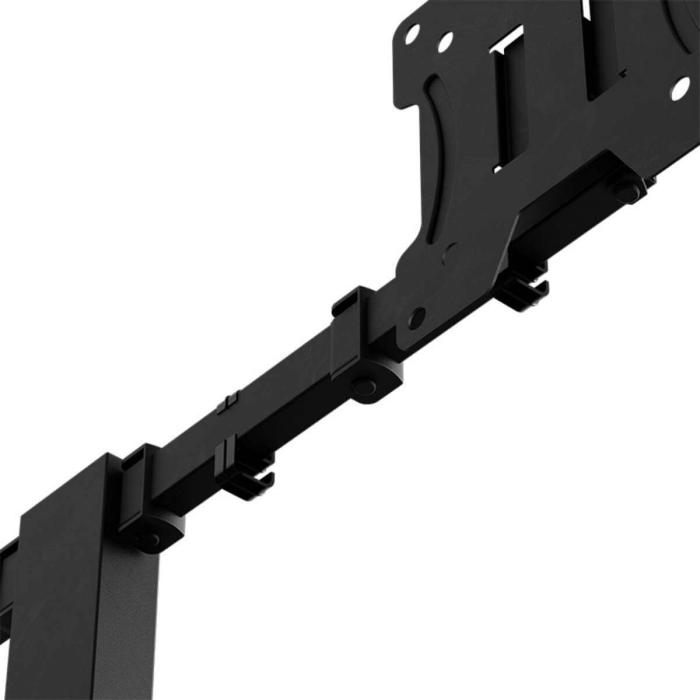 Klip Xtreme - Desktop to monitor mounting kit - Dual - Spring - 13-32in