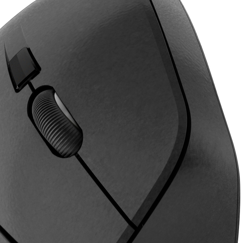 Klip Xtreme Krown KMO-506 - Ratón vertical - ergonómico - diestro - óptico - 6 botones - cableado - USB