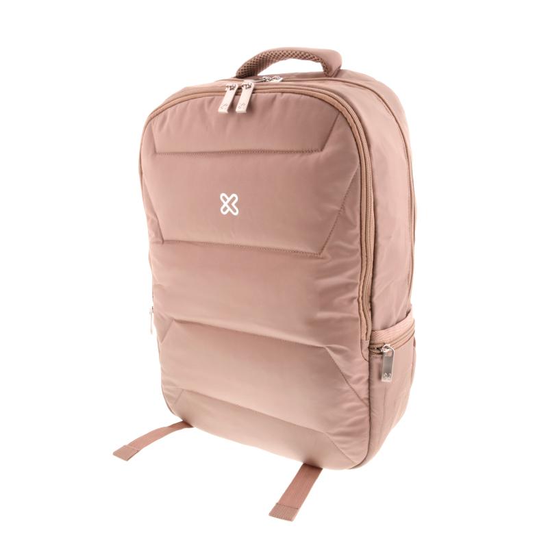 Klip Xtreme - Notebook carrying backpack - 15.6" - 1200D Nylon - Pink - Two Compartments