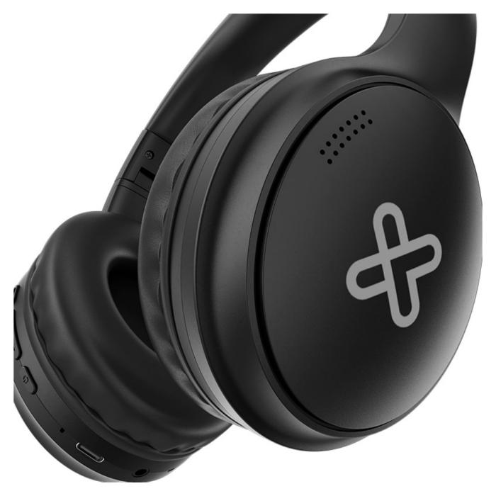 Klip Xtreme - KNH-300BK - Headphones - Para Home audio - Wireless - ANC - 32Hr - Black