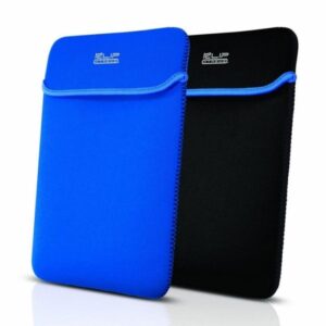 Klip Xtreme - Notebook sleeve - 14.1 in - Black blue - neoprene reversable